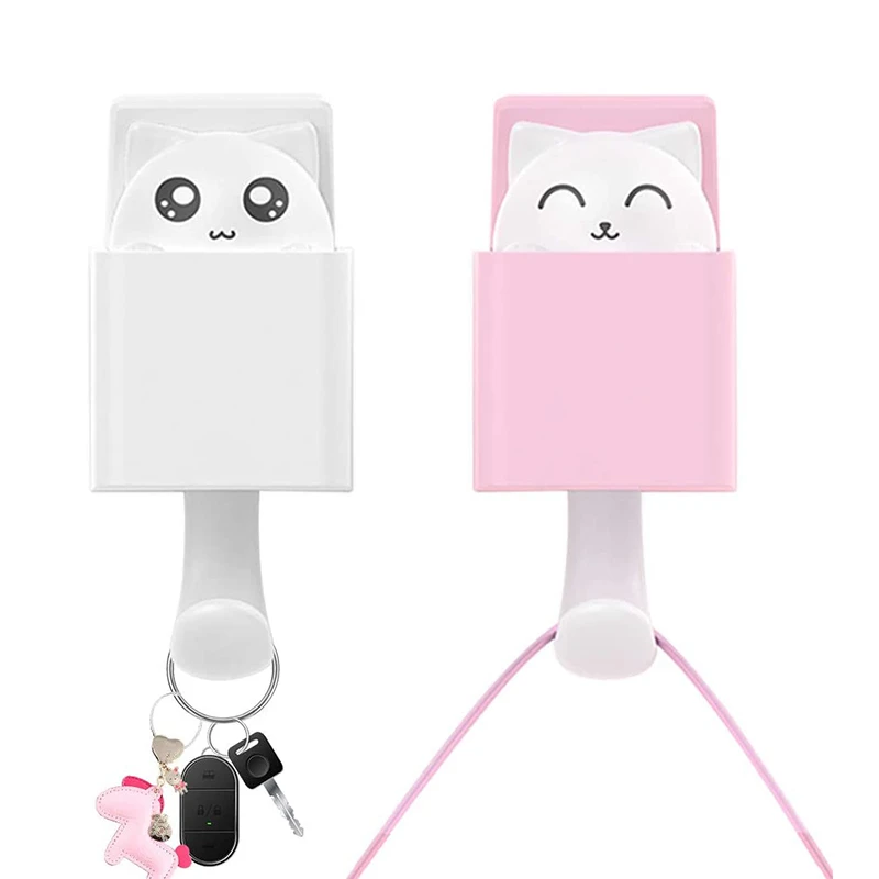 Cute Cat Hook Practical Strong Viscose Cute Free Punching Personality Key Umbrella Non-mark Sticky Dormitory Clothes Hook
Cute Cat Hook Practical Strong Viscose Cute Free Punching Personality Key Umbrella Non-mark Sticky Dormitory Clothes Hook