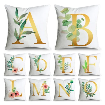 Simple English alphabet pillow case polyester fiber soft car sofa home decoration pillow cushion cover
Simple English alphabet pillow case polyester fiber soft car sofa home decoration pillow cushion cover