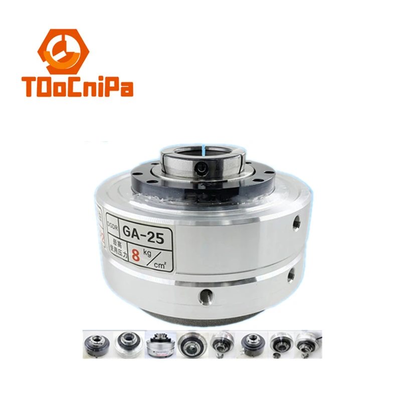 Air Pressure Chuck GA-25 GA-40 GA-70 Laser Cutting and Welding Pneumatic Chuck Hollow Automatic Pneumatic Rotary Chuck
Air Pressure Chuck GA-25 GA-40 GA-70 Laser Cutting and Welding Pneumatic Chuck Hollow Automatic Pneumatic Rotary Chuck