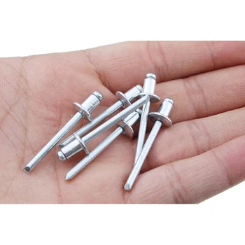 Hot Sell 50PCS M2.4/M3.2/M4.0/M4.8*6.4 Aluminium Blind Round Head Rivets Nail Decoration Pop Rivets
Hot Sell 50PCS M2.4/M3.2/M4.0/M4.8*6.4 Aluminium Blind Round Head Rivets Nail Decoration Pop Rivets
