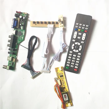 For LM150X06-A3M1/A3M2/A4C3 USB VGA HDMI AV RF keyboard+Inverter+Remote LCD panel LVDS 20Pin 2CCFL TV53 controller board DIY kit
For LM150X06-A3M1/A3M2/A4C3 USB VGA HDMI AV RF keyboard+Inverter+Remote LCD panel LVDS 20Pin 2CCFL TV53 controller board DIY kit