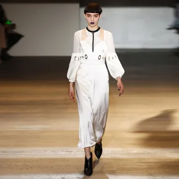 Europe and the United States Women's Clothing zou xiu kuan 2019 Early Spring New deng long xiu Thin White Dress Dress Dress
Europe and the United States Women's Clothing zou xiu kuan 2019 Early Spring New deng long xiu Thin White Dress Dress Dress