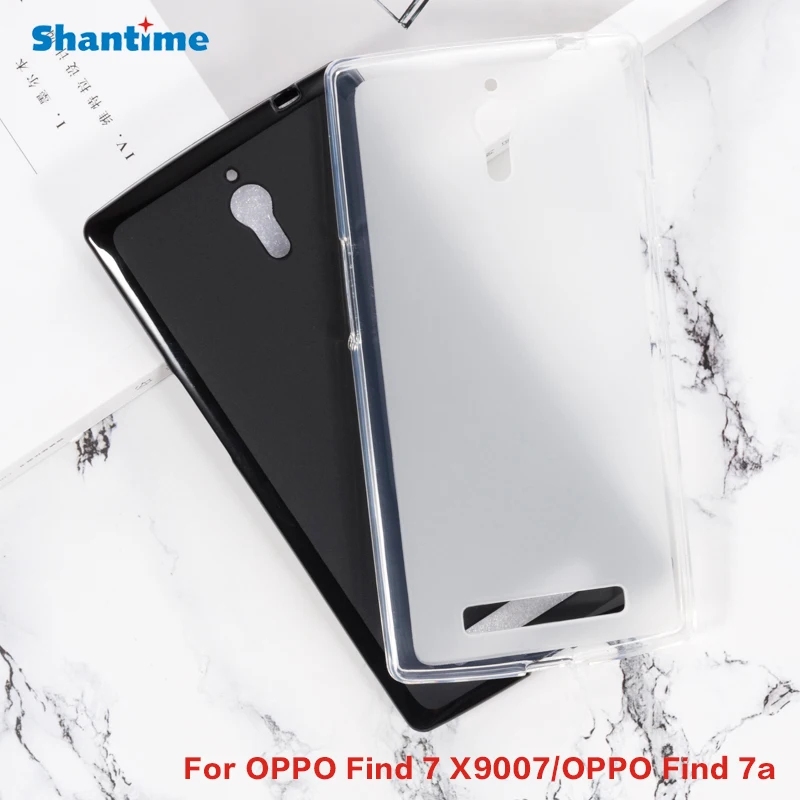 Силиконовый защитный чехол для OPPO Find 7 X9007Gel мягкий из ТПУ телефона 7a | Мобильные