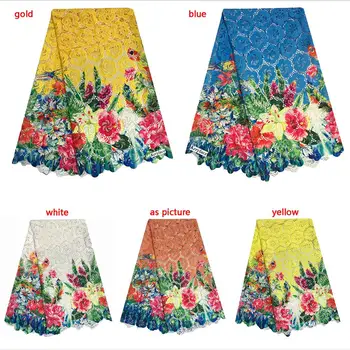 5 Colors High Quality Blue Mesh Embroidered African Cord Lace Fabric Nigerian Latest Wedding Party Dress KRL-12883
5 Colors High Quality Blue Mesh Embroidered African Cord Lace Fabric Nigerian Latest Wedding Party Dress KRL-12883