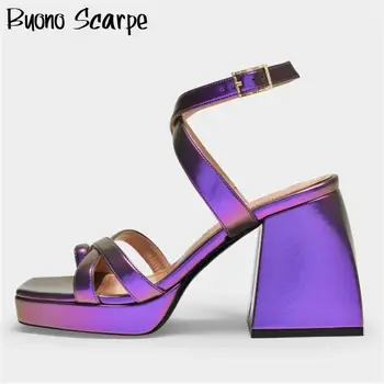 Summer Buckles Sandals Clip Toe Platform Sandals Chunky High Heel Genuine Leather Cross Tied Ladies Shoes Gladiator Party Shoes
Summer Buckles Sandals Clip Toe Platform Sandals Chunky High Heel Genuine Leather Cross Tied Ladies Shoes Gladiator Party Shoes