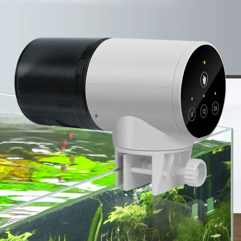 Automatic Fish Feeder Vacation Weekend Electric Auto Food Dispender Super Mute Smart Timing Rotatable Base for Aquarium
Automatic Fish Feeder Vacation Weekend Electric Auto Food Dispender Super Mute Smart Timing Rotatable Base for Aquarium