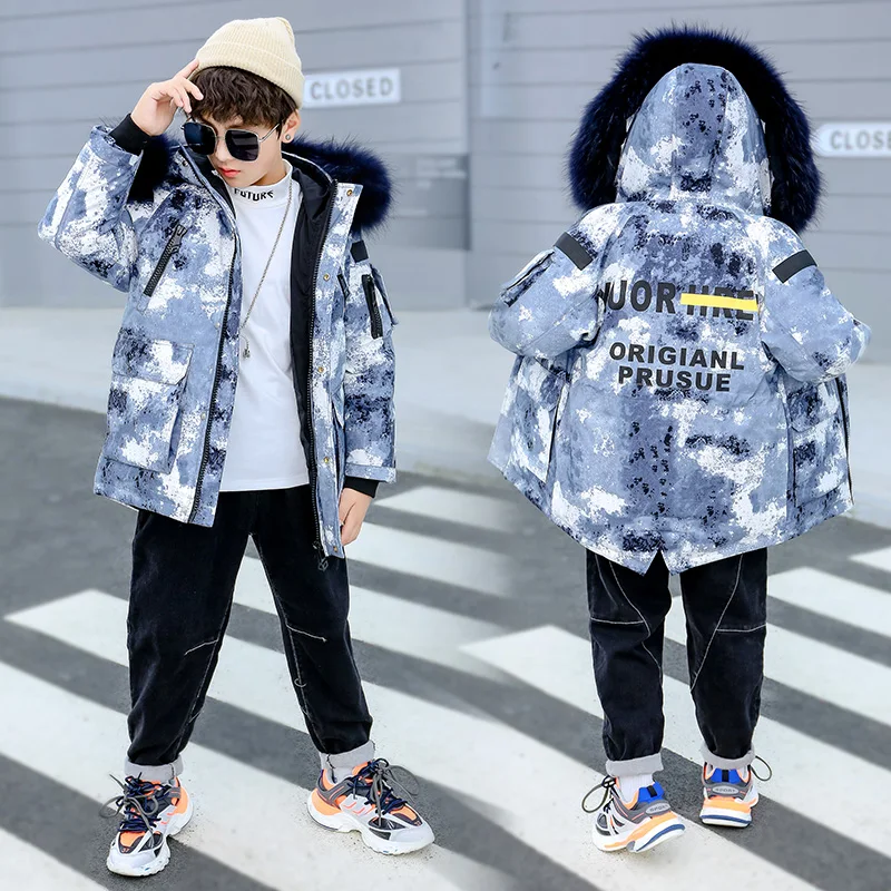 Children's Winter Jacket for Boy Girl Clothing Camouflage Coat Thick Duck Down Thickening Outwear -30 Degrees Teenager Snowwear
Children's Winter Jacket for Boy Girl Clothing Camouflage Coat Thick Duck Down Thickening Outwear -30 Degrees Teenager Snowwear