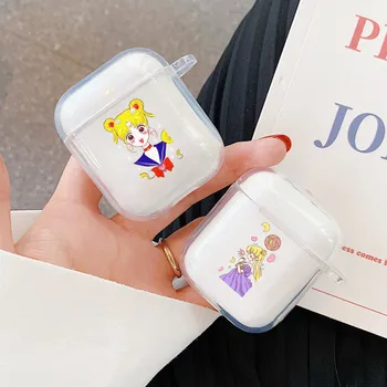 Kawaii Japanese Retro Anime Sailor Moon Earphone Case for Airpods 1 2 Wireless Bluetooth Earphone Cases Soft Silicone TPU Cover
Kawaii Japanese Retro Anime Sailor Moon Earphone Case for Airpods 1 2 Wireless Bluetooth Earphone Cases Soft Silicone TPU Cover