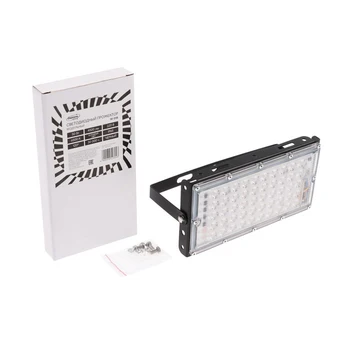 Modular LED floodlight Luazon Lighting M-01B 50W, IP65, 4500Lm, 6500K, 220V Black 3852604
Modular LED floodlight Luazon Lighting M-01B 50W, IP65, 4500Lm, 6500K, 220V Black 3852604