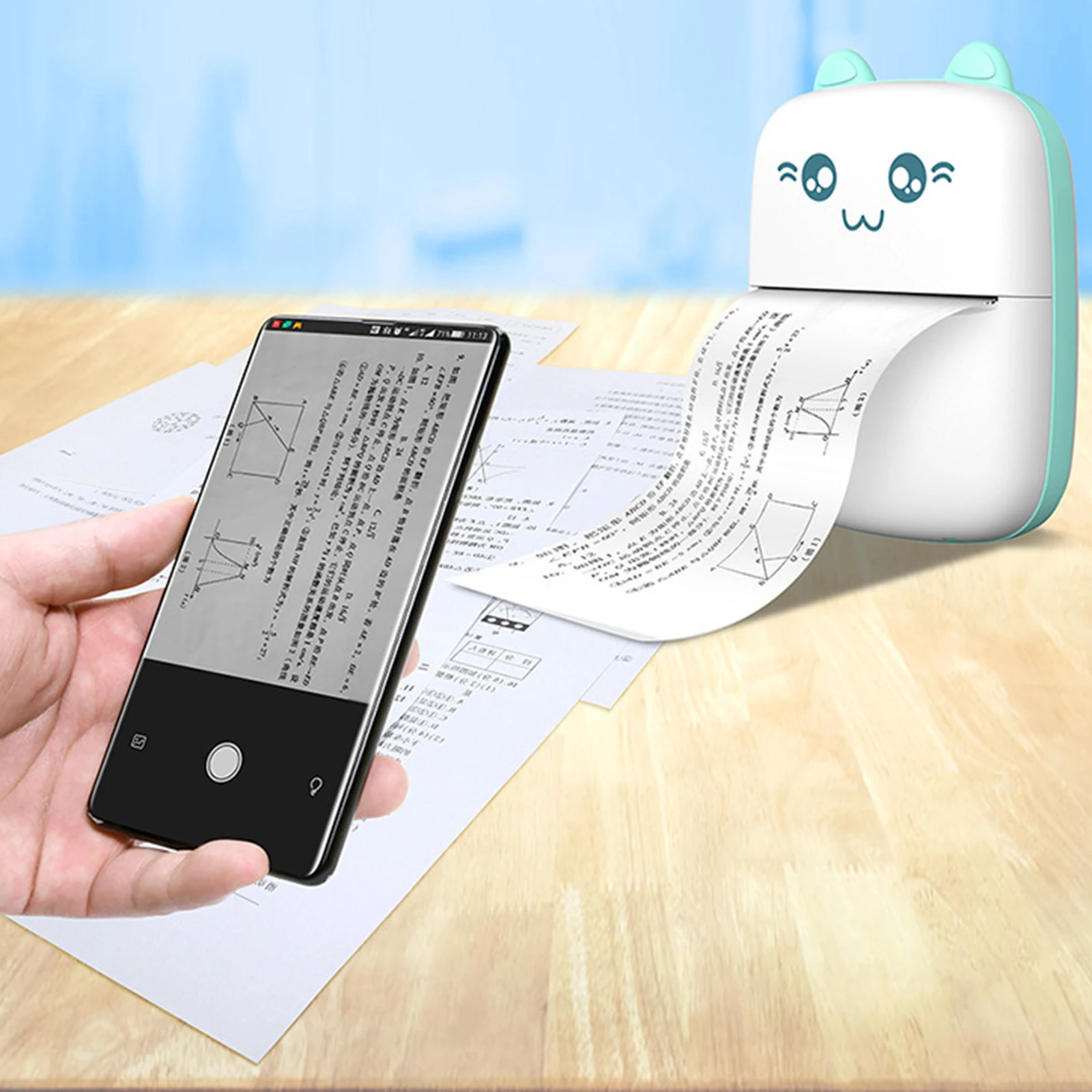 Wireless label printer Portable Pocket Label Printer Bluetooth Thermal Label Printer Fast Printing Home Use Office school
Wireless label printer Portable Pocket Label Printer Bluetooth Thermal Label Printer Fast Printing Home Use Office school