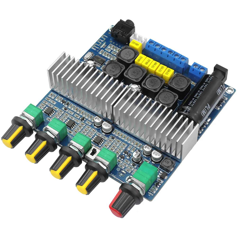Bluetooth 4 2 TPA3116D2 цифровой 1 Аудио усилитель плата 100 Вт + 50 DC 12-24 В | Инструменты