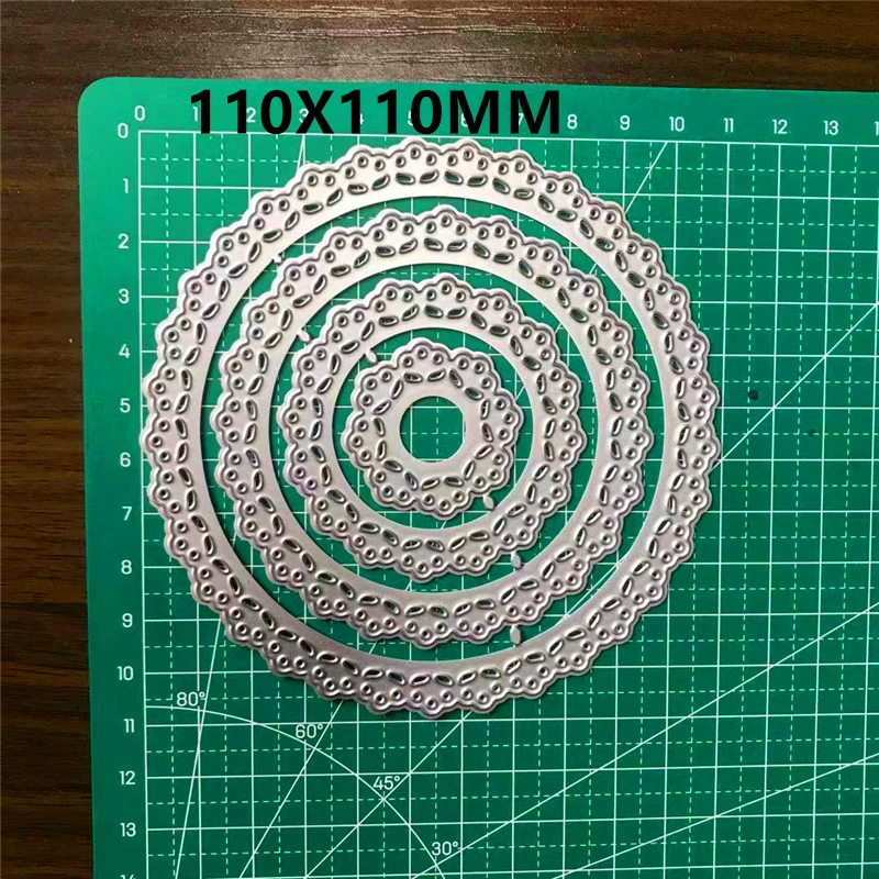 LACE FLOWER CIRCLE Metal Cutting Dies For Stamps Stencils for DIY Scrapbooking/photo album Decorative Embossing
LACE FLOWER CIRCLE Metal Cutting Dies For Stamps Stencils for DIY Scrapbooking/photo album Decorative Embossing
