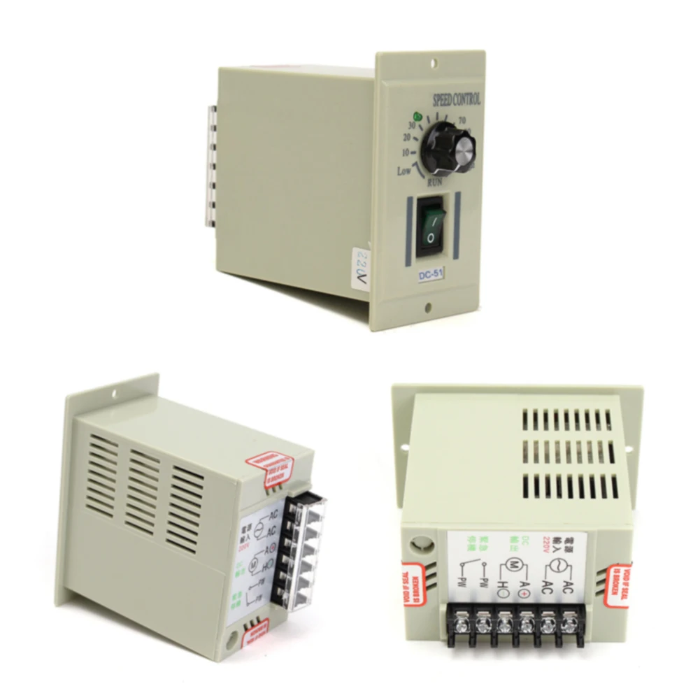 220V 50HZ Knob Motor Speed Variable Control Controller For DC 0-500W Motor adjustable
220V 50HZ Knob Motor Speed Variable Control Controller For DC 0-500W Motor adjustable