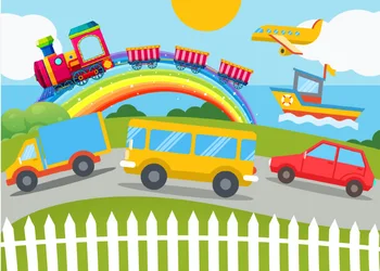 7x5FT Beautiful Abstract Color Landscape Rainbow Plane Ship Cars Train Bus Custom Photo Backdrop Background Vinyl 220cm X 150cm
7x5FT Beautiful Abstract Color Landscape Rainbow Plane Ship Cars Train Bus Custom Photo Backdrop Background Vinyl 220cm X 150cm