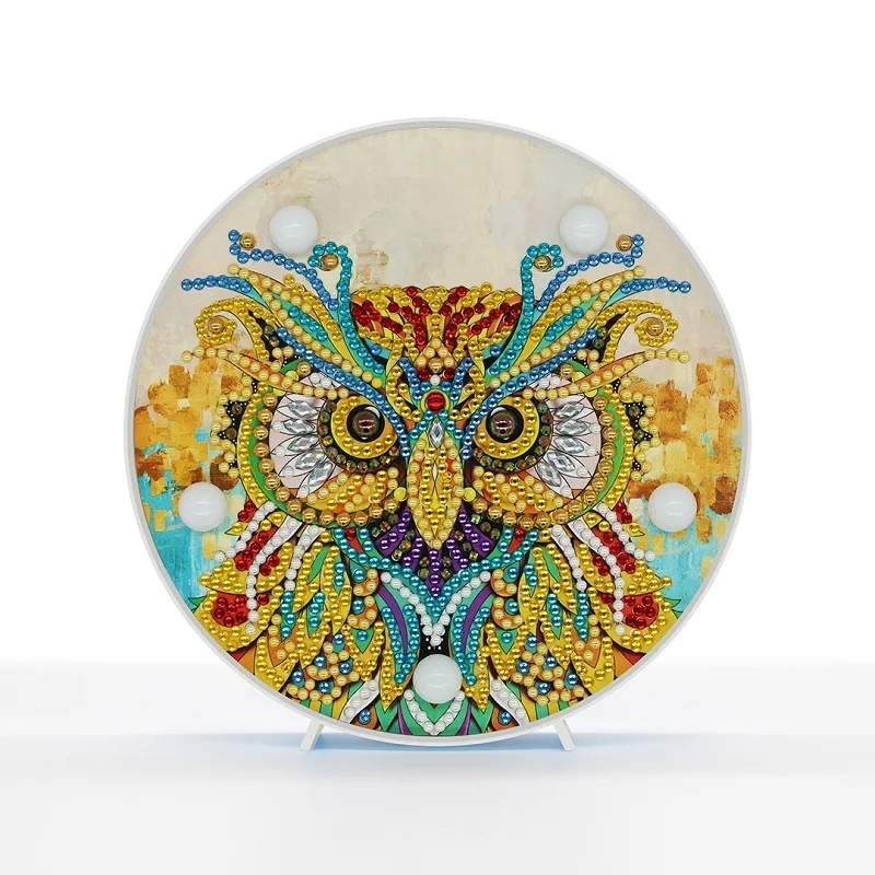 HeeBenor Store Diamond Lamp 5D DIY New Style Owl Pattern Diamond Painting Light Home Decoration Embroidery Cross Stitch ZXD054
HeeBenor Store Diamond Lamp 5D DIY New Style Owl Pattern Diamond Painting Light Home Decoration Embroidery Cross Stitch ZXD054