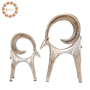 Abstract Goat Sculpture Decoration Creative Retro Goat Molding Resin Crafts Resin Ornament Home Accessories, Best Gift 
Abstract Goat Sculpture Decoration Creative Retro Goat Molding Resin Crafts Resin Ornament Home Accessories, Best Gift