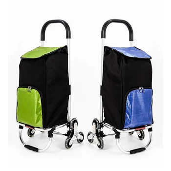 shopping cart supermarket folding portable stair climbing cart hand pull trailer household grocery cart shopping bags/basket 
shopping cart supermarket folding portable stair climbing cart hand pull trailer household grocery cart shopping bags/basket