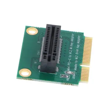 M.2 NGFF Nvme SSD to Mini PCI-E Adapter Card Vertical Installation Converter with Bracket for 2280 Type NVME SSD
M.2 NGFF Nvme SSD to Mini PCI-E Adapter Card Vertical Installation Converter with Bracket for 2280 Type NVME SSD