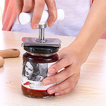 

Adjustable Multi-function Bottle Cap Opener Stainless Steel Lids Off Jar Opener Labor-saving Screw Can Opener for Kitchen Gadget