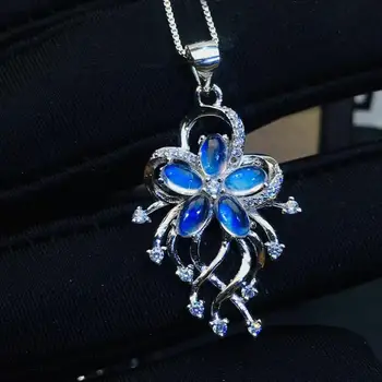 DIZY Blue Moonstone Pendants for Women Genuine 925 Sterling Silver Fine Wedding Engagement Jewelry
DIZY Blue Moonstone Pendants for Women Genuine 925 Sterling Silver Fine Wedding Engagement Jewelry