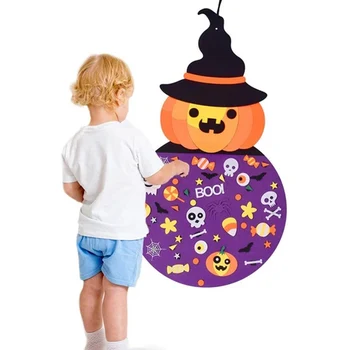Kids Halloween DIY Felt Craft Home Party Decoration Felt Halloween Pumpkin Witch FPing
Kids Halloween DIY Felt Craft Home Party Decoration Felt Halloween Pumpkin Witch FPing