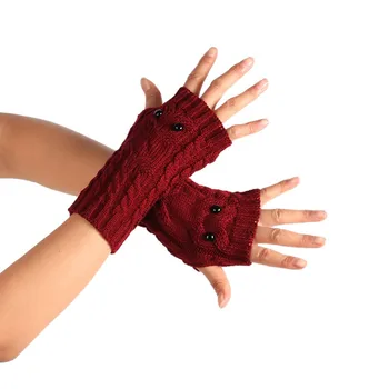 Winter Gloves rekawiczki Wrist Arm keep warm Hand Warmer Knitted Long Fingerless Gloves Mitten luvas guantes
Winter Gloves rekawiczki Wrist Arm keep warm Hand Warmer Knitted Long Fingerless Gloves Mitten luvas guantes