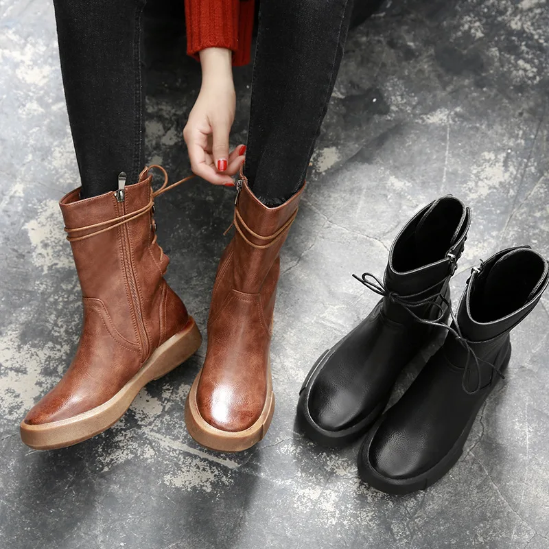 Shoes Women's Rubber Boots Round Toe Luxury Designer Low Heels booties Lace Up Booties Ladies Zipper Rain Fashion Mid-Calf Ridin
Shoes Women's Rubber Boots Round Toe Luxury Designer Low Heels booties Lace Up Booties Ladies Zipper Rain Fashion Mid-Calf Ridin