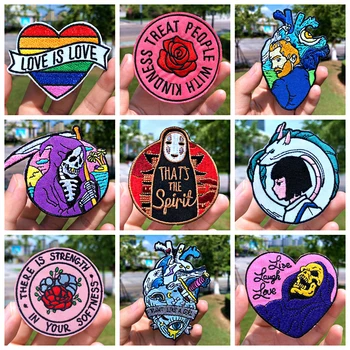 Prajna Cartoon Anime Patches Heart Rose Van Gogh Embroidery Patches For Clothing DIY Iron On Patches On Clothes Applique Stripes
Prajna Cartoon Anime Patches Heart Rose Van Gogh Embroidery Patches For Clothing DIY Iron On Patches On Clothes Applique Stripes