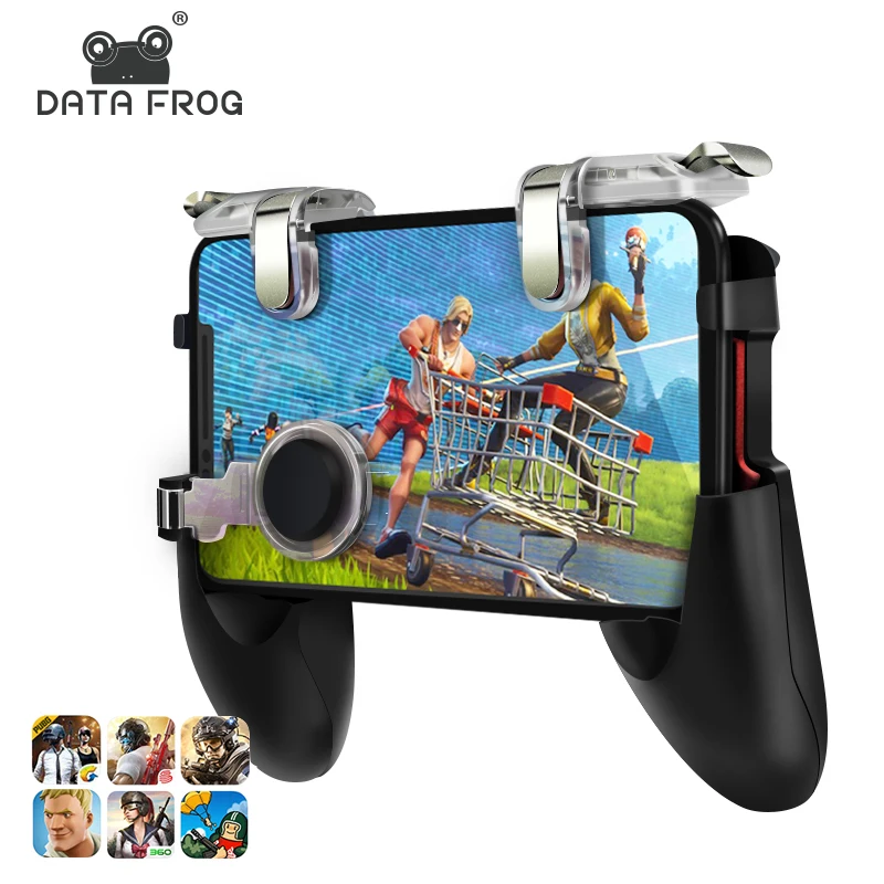 Data Frog For Pubg Game Gamepad For Mobile Phone Game Controller l1r1 Shooter Trigger Fire Button For IPhone For Free Fire
Data Frog For Pubg Game Gamepad For Mobile Phone Game Controller l1r1 Shooter Trigger Fire Button For IPhone For Free Fire