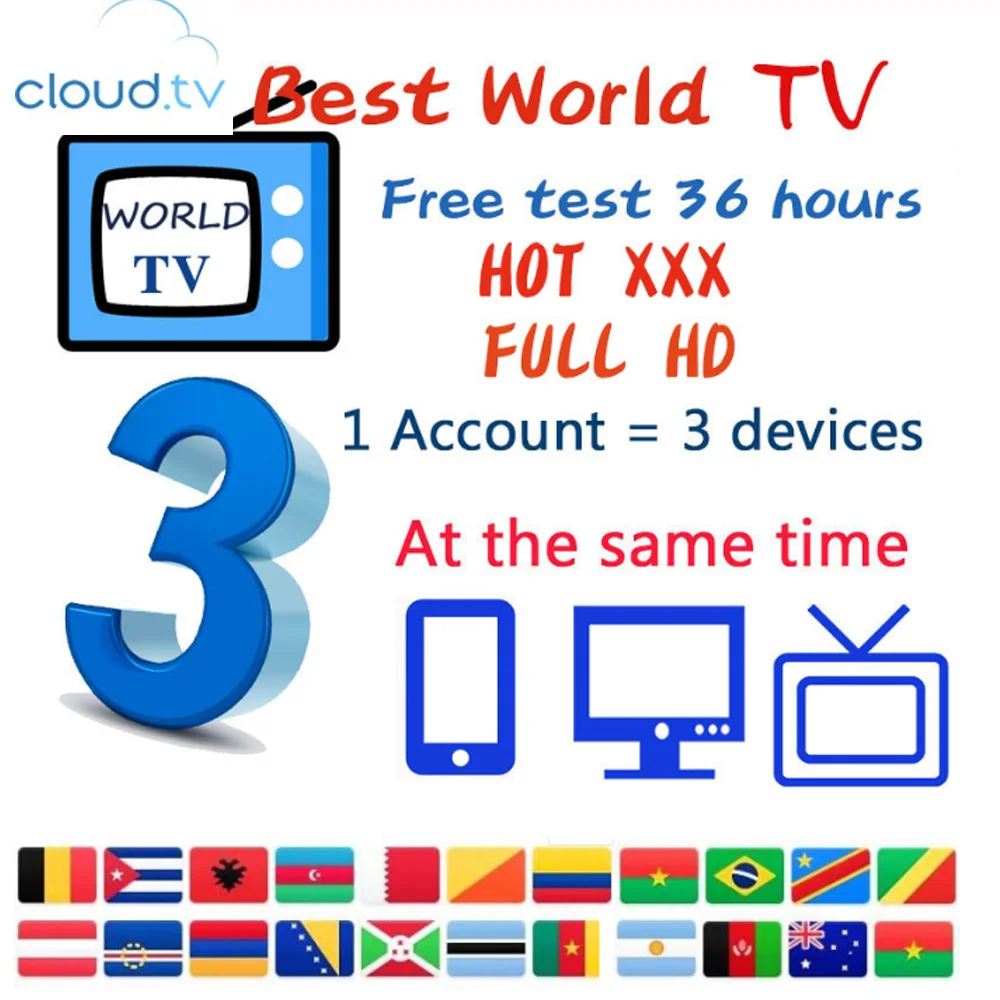 World Support 3 devices show Adult xxx TV best for Europe Asian Africa Android M3U IOS smart tv
World Support 3 devices show Adult xxx TV best for Europe Asian Africa Android M3U IOS smart tv