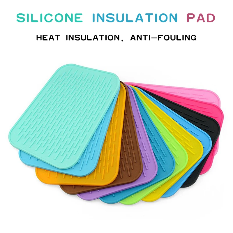 Dish Mat Tableware Pad Silicone Mat Hot Pan Placemat Non-slip Cup Bowl Pad Thicken Heat Resistant Table Mats Drying Pads Coaster
Dish Mat Tableware Pad Silicone Mat Hot Pan Placemat Non-slip Cup Bowl Pad Thicken Heat Resistant Table Mats Drying Pads Coaster