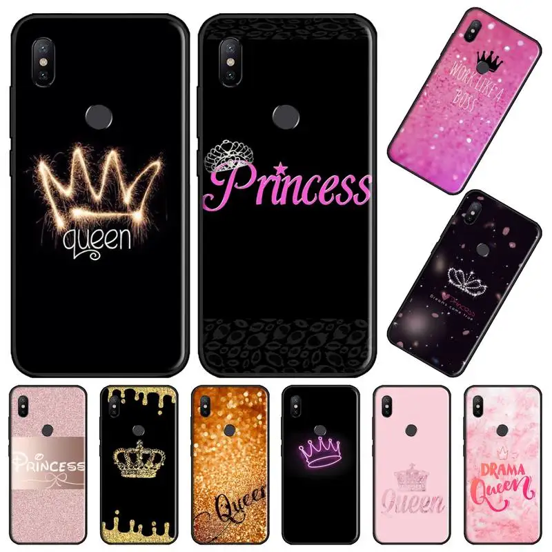 Queen princess crown Phone Case For xiaomi Redmi 5 5A plus 7A 8 note 2 3 4 5 5A 6 7 GO K20 A2 coque shell soft shell
Queen princess crown Phone Case For xiaomi Redmi 5 5A plus 7A 8 note 2 3 4 5 5A 6 7 GO K20 A2 coque shell soft shell