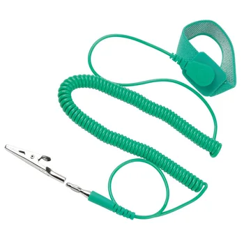 Adjustable Anti Static Bracelet PVC Wrist Electrostatic ESD Discharge Cable Reusable Wrist Band Strap Hand
Adjustable Anti Static Bracelet PVC Wrist Electrostatic ESD Discharge Cable Reusable Wrist Band Strap Hand