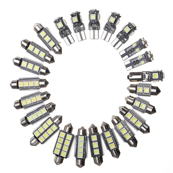 Accessories Car Lights Replacement DC 12V Interior LED Chip Spare Parts Set Kit Bulbs Luminous 23pcs
Accessories Car Lights Replacement DC 12V Interior LED Chip Spare Parts Set Kit Bulbs Luminous 23pcs