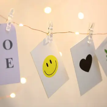 20/50/100 LEDs Photo Clips Brass Wire String Light Party Wedding Home Decor K1MF
20/50/100 LEDs Photo Clips Brass Wire String Light Party Wedding Home Decor K1MF