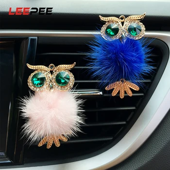 LEEPEE Crystal Owl Auto Outlet Perfume Clip Vent Solid Fragrance Diffuser Car Air Freshener Car-styling Interior Accessories
LEEPEE Crystal Owl Auto Outlet Perfume Clip Vent Solid Fragrance Diffuser Car Air Freshener Car-styling Interior Accessories