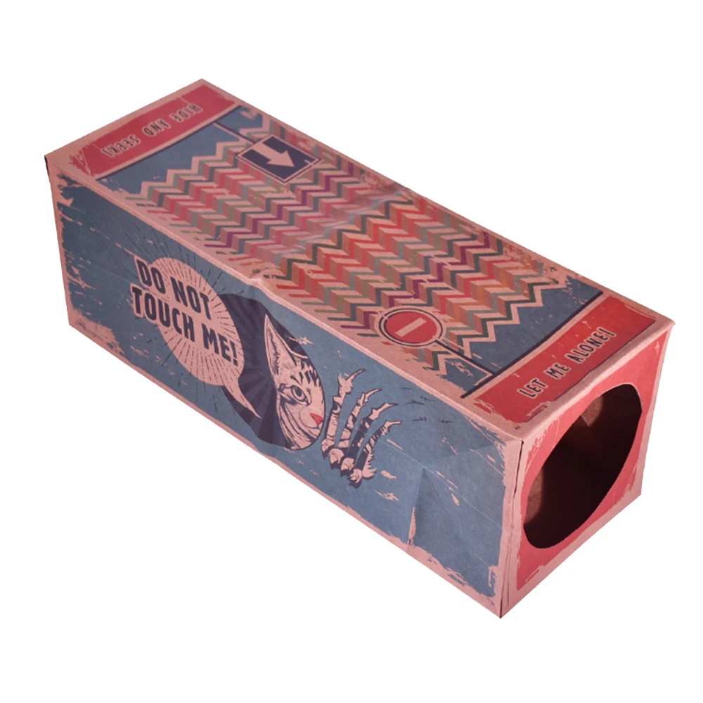 Interactive Cat Tunnel Toy Foldable Holes Kitten Kraft Paper Tunnel Cave Hide and Seek Toys High Quality Playground Oc14
Interactive Cat Tunnel Toy Foldable Holes Kitten Kraft Paper Tunnel Cave Hide and Seek Toys High Quality Playground Oc14