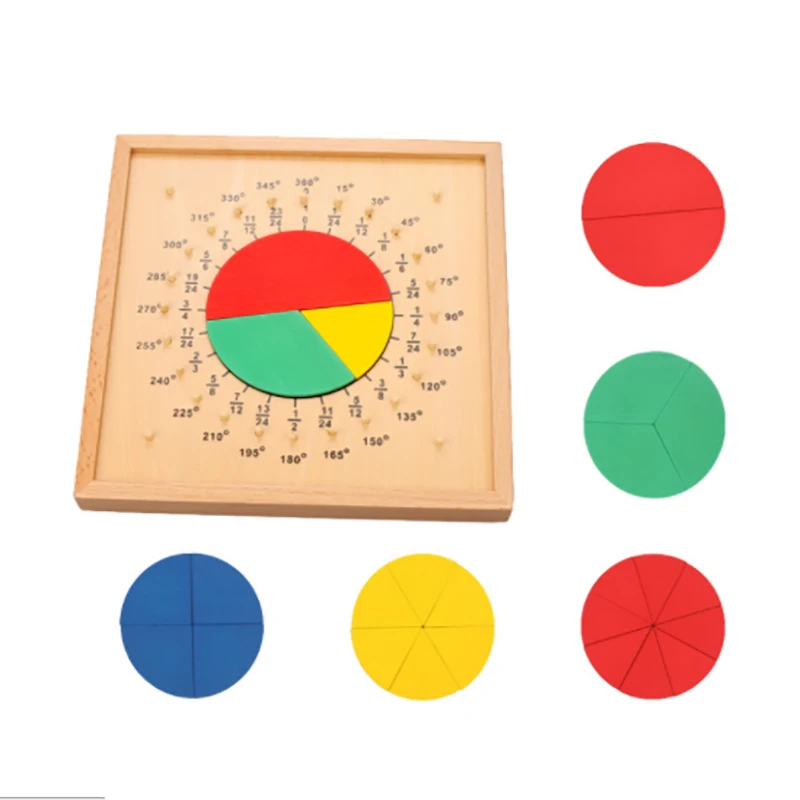 Measurement of Angles Toys Wood Fraction Toy Round Score Board Teaching Aids Kids Montessori Material Math Toys
Measurement of Angles Toys Wood Fraction Toy Round Score Board Teaching Aids Kids Montessori Material Math Toys