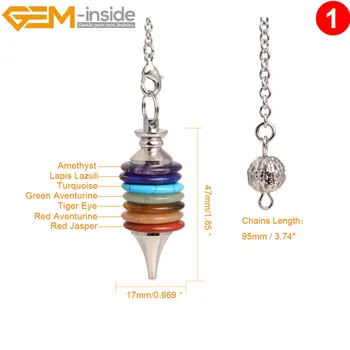 Cocktail Merkaba Natural Stones Crystal Dowsing Chakra Pendulum for Divination Pendant for Women Energy Healing Wholesale
Cocktail Merkaba Natural Stones Crystal Dowsing Chakra Pendulum for Divination Pendant for Women Energy Healing Wholesale