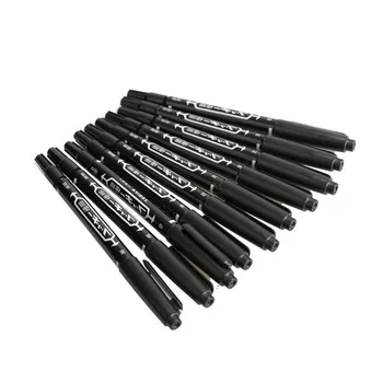 10PCS Fine Dual Heads Marking Pen Marker Waterproofink Thin Nib Black Liner Art Pen Drawing Marker Stationery Office Supplies
10PCS Fine Dual Heads Marking Pen Marker Waterproofink Thin Nib Black Liner Art Pen Drawing Marker Stationery Office Supplies