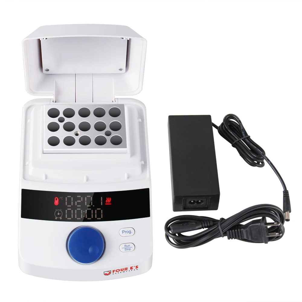 Mini Digital Dry Bath Incubator with Heating Lid and 40 x0.2ml Block 5-100 Centigrade Temperature | Канцтовары для офиса и