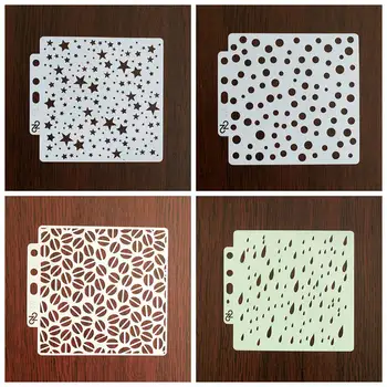 Love Rain stars Layering Hollow Stencils Stamping Scrapbooking Embossing Wall Painting Pre-drawing Ruler Masking Spray Template
Love Rain stars Layering Hollow Stencils Stamping Scrapbooking Embossing Wall Painting Pre-drawing Ruler Masking Spray Template