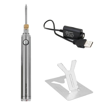 5V 8W Portable Mini Soldering Iron Usb Interface Soldering Pen Welding Repair Tool Kit
5V 8W Portable Mini Soldering Iron Usb Interface Soldering Pen Welding Repair Tool Kit