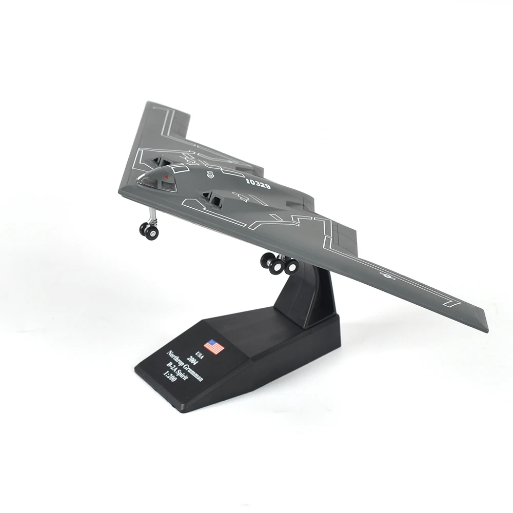 

JASON TUTU 1/200 Scale US Air Force Ghost B2 Strategic Stealth Bomber fighter Diecast Metal Finished Aircraft Model Drop shippin