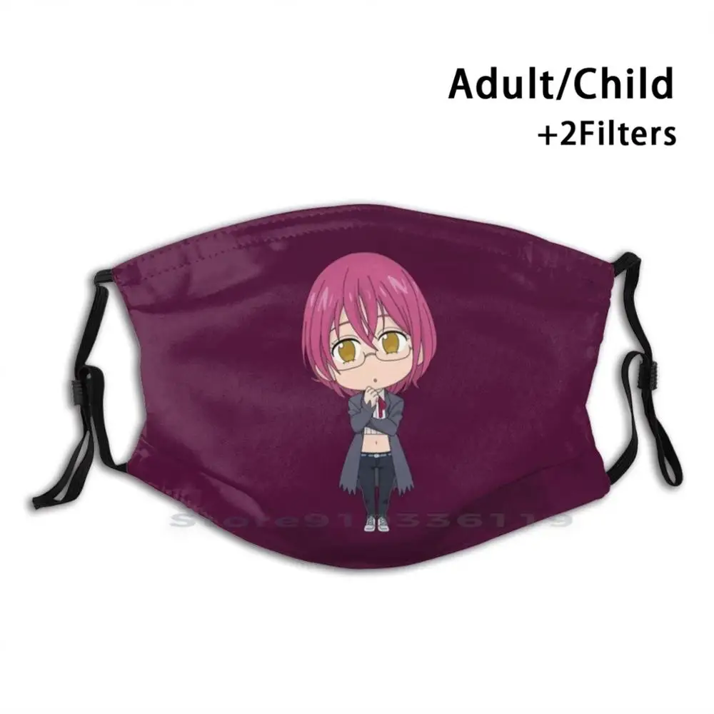 Фильтр для защиты от пыли Chibi Gowther смываемая маска лица детей семь смертных грехов