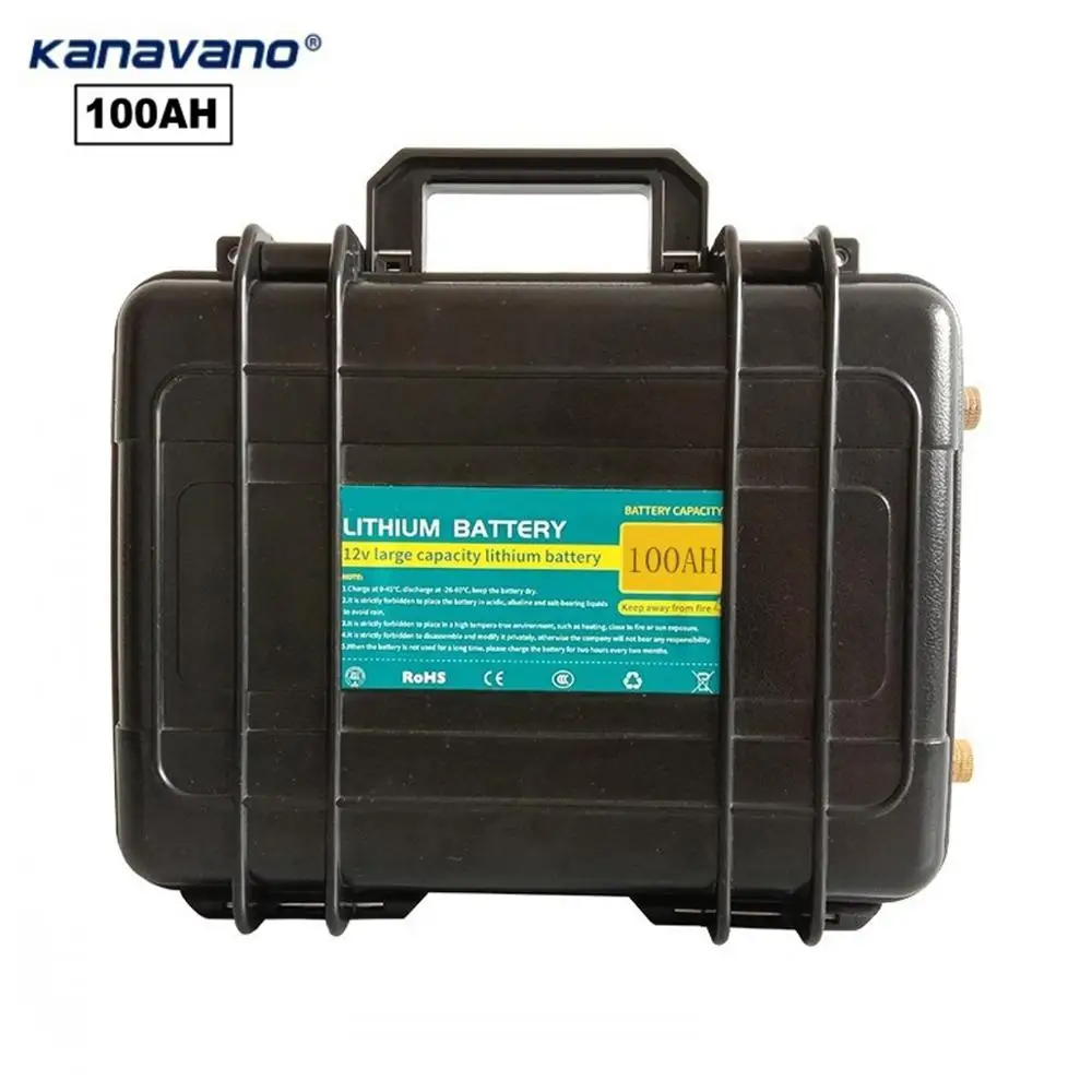 12V100AH lithium battery large capacity rechargeable battery box 18650 binding post can be connected to the inverter sound lamp
12V100AH lithium battery large capacity rechargeable battery box 18650 binding post can be connected to the inverter sound lamp