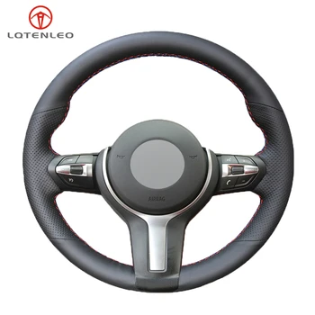 LQTENLEO Black Artificial Leather Car Steering Wheel Cover For BMW 1 Series F20 F21 M135i M140i M235i M240i X1 F48 X2 F39 X3 F25
LQTENLEO Black Artificial Leather Car Steering Wheel Cover For BMW 1 Series F20 F21 M135i M140i M235i M240i X1 F48 X2 F39 X3 F25