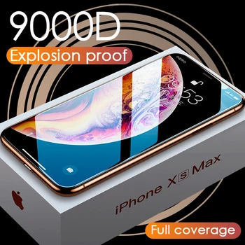Luxury 9000D Glass For iPhone 11 Pro XS MAX XR X Screen Protector Curved Tempered Glass For iPhone XR 10 7 8 6S Plus Cover Film
Luxury 9000D Glass For iPhone 11 Pro XS MAX XR X Screen Protector Curved Tempered Glass For iPhone XR 10 7 8 6S Plus Cover Film