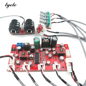 PT2399 microphone amplifier board dynamic coil. Electret microphone universal preamp board
PT2399 microphone amplifier board dynamic coil. Electret microphone universal preamp board