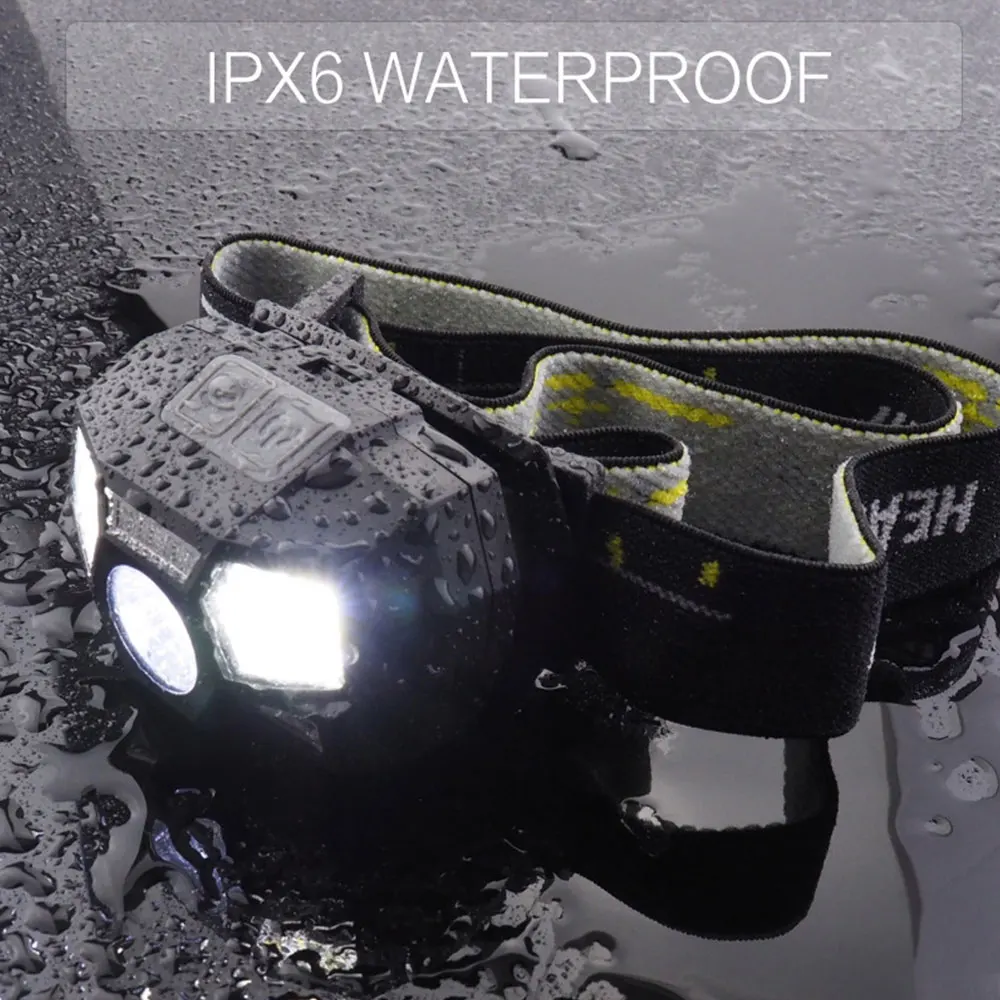 Rechargeable LED Headlamp Fishing Headlight 5 Modes Waterproof Super Bright Light for Outdoor Camping Fishing Running Flashlight
Rechargeable LED Headlamp Fishing Headlight 5 Modes Waterproof Super Bright Light for Outdoor Camping Fishing Running Flashlight